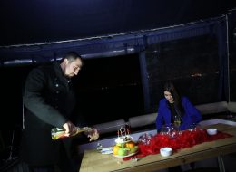 Körfezde Evlilik Teklifi Organizasyonu