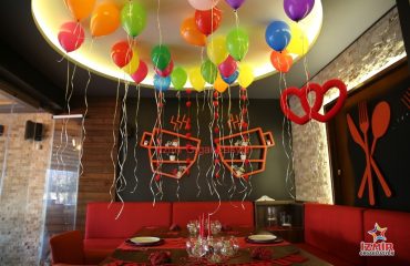 Uçan Balon Süsleme, Işıklı Balon, İzmir Organizasyon