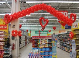 Uçan Balon Süsleme Servisi Avm Etkinlikleri İzmir Organizasyon