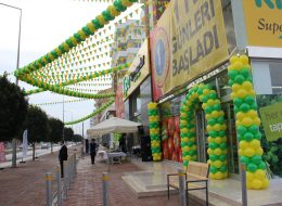 Antalya Kipa Açılışı Kapı Tak Balon Süsleme İzmir Organizasyon