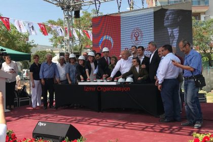Bornova Belediyesi Temel Atma Töreni Organizasyonu İzmir Organizasyon