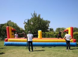 Sivil Animatör Gözetiminde Çekme Basket Oyunu İzmir