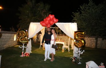 Cenap-Ayşe çeşme butik otel evlilik yıldönümü (14) Çeşme’de Butik Otelde Evlilik Yıl dönümü Organizasyonu