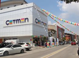 Zincir Balon ve Üçgen Bayrak Süsleme Kocaeli Açılış Organizasyonu