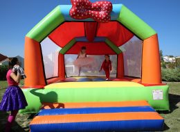 Papyonlu Zıp Zıp Şişme Oyuncak Kiralama