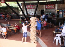 Sivil Animatör Eşliğinde Dev Jenga Oyunu İzmir