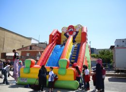 Dev Palyaço Kaydırakta Oyun Anları İzmir