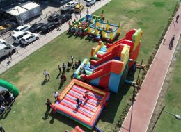 Gladyatör ve Palyaço Kaydırak Oyun Parkurları Kiralama İzmir