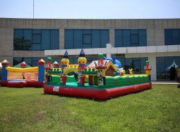 İzmir Kedili Kombo Zıp Zıp Şişme Oyuncak Kiralama