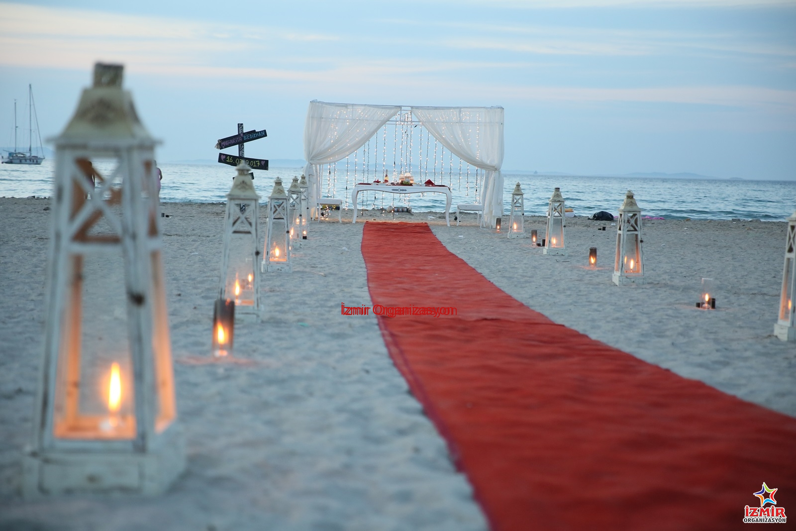 Kumsalda Evlilik Teklifi Organizasyonu