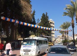 Zincir Balon Süsleme Kuşadası