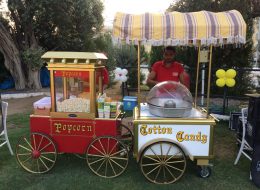 Patlamış Mısırcı ve Pamuk Şekerci Kiralama Milas