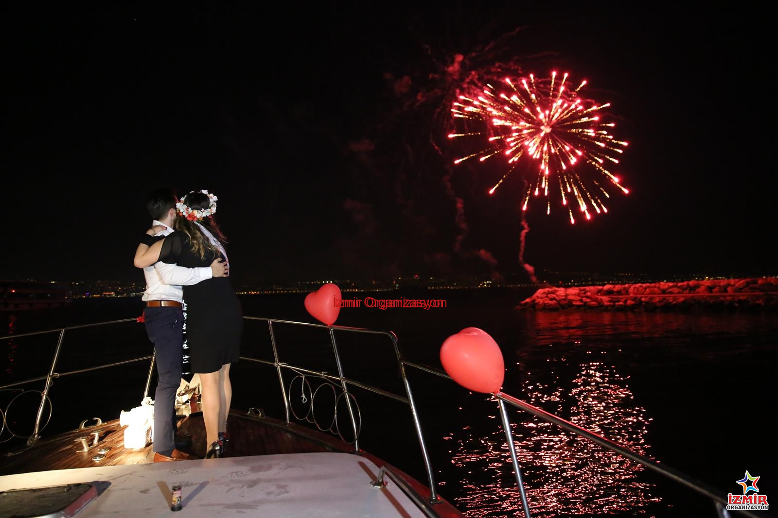 Teknede Evlilik Teklifi Organizasyonu İzmir