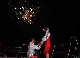 Mutluluk Teknesi’nde evlenme teklifi organizasyonu,