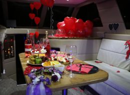 Mutluluk Teknesi’nde evlenme teklifi organizasyonu,