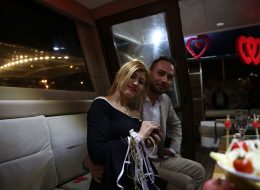 Havai Fişek, Keman ve Tasarım Pasta ile Evlilik Teklifi Organizasyonu