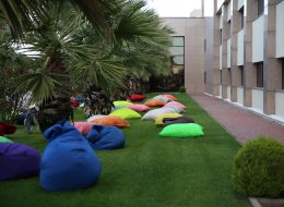 Aile Günü Etkinlikleri Renkli Minder Kiralama