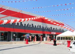 Açılış Organizasyonu Rafya ve Tela Süsleme İzmir