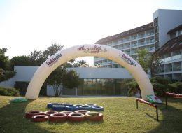 Aile Günü Organizasyonu Şişme Kapı Tak Kiralama İzmir