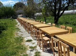 Tabure, Minder & Oturma Grubu Kiralama tabure minder kiralama 3 İzmir Organizasyon Bir çok etkinlikte özellikle konserler, üniversite şenlikleri, bahçe partileri, piknik, belediye şenlikleri, doğum günleri, parti, düğün, sünnet ve daha diğer tüm organizasyonlar için renkli yer minderlerini ve tabureleri kullanımınıza sunuyoruz. Yer minderlerimiz genelde 1x1 ölçülerinde kare ve armut şeklinde olup bir çok renkleri mevcuttur. Sayı sınırlaması olmadan istediğiniz kadar kiralayabilirsiniz. istediğiniz ölçüde ve renkte minder sunabiliriz. Minderleri bulunduğunuz ortama dağıtarak hem güzel bir görsellik hem de renk katmış olursunuz. Organizasyonlarda yer sıkıntısı olduğunda veya nostaljik bir konsept yapıyorsanız az yer kaplayan taburelerden kullanılabilinir. Tabureler; ahşap tabure, plastik tabure, bar taburesi, hasır tabure olarak çeşitlilik gösterir. Tabureleri istediğiniz sayıda ve renkte kiralayabilirsiniz. Ayrıca dilerseniz hem minderleri hem de taburelerin nakliyesini ekstra olarak istediğiniz yere ulaştırabiliriz. Rustik Otantik Oturma Grubu Kiralama İzmir