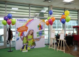 Renkli Uçan Balon Süslemeleri İzmir